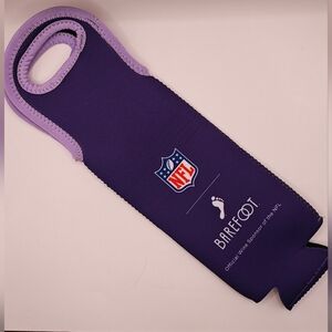 Purple Barefoot Wine Tote For Football Season NFL Special